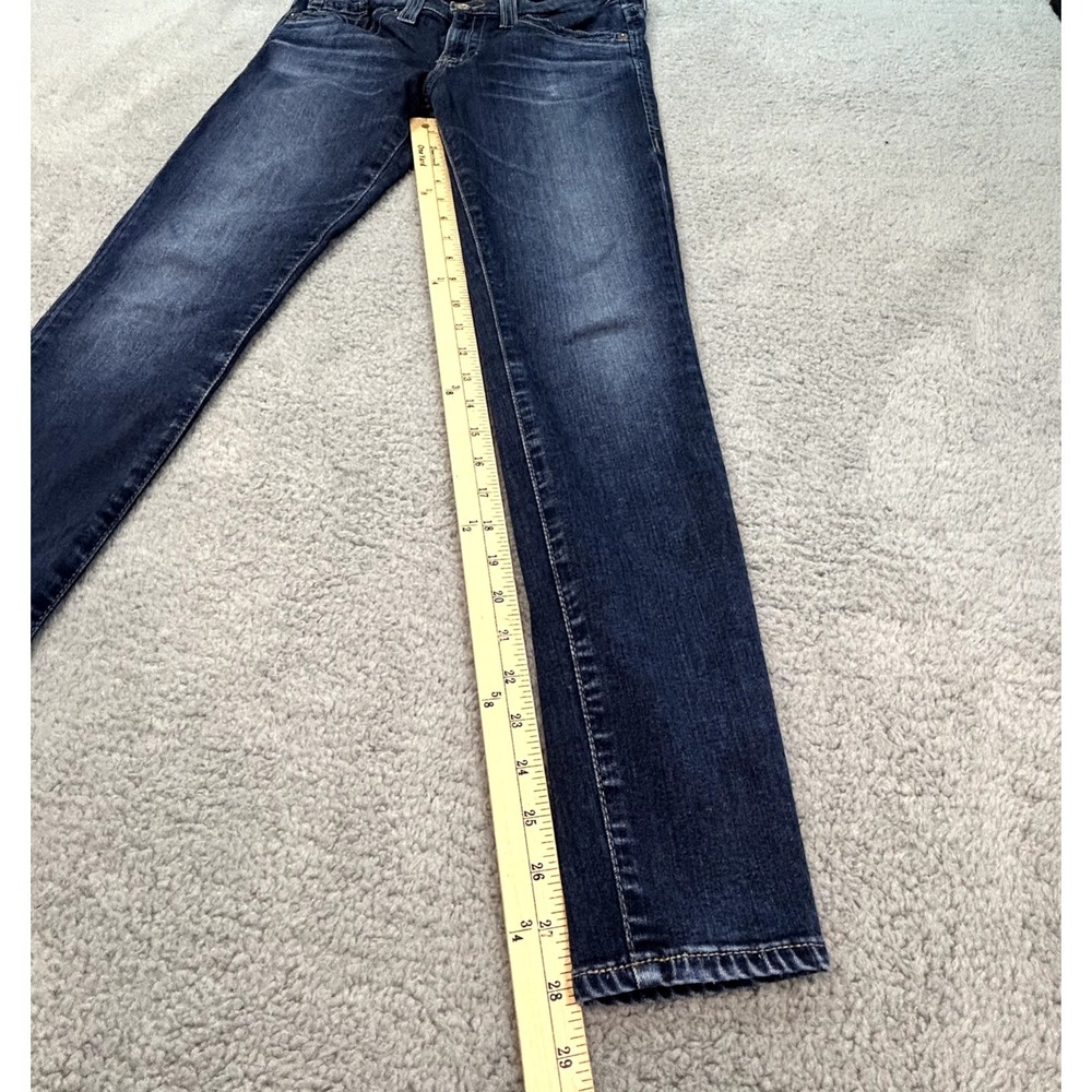 Big Star‎ 1974 Alex Skinny Jeans  29 Women Blue Dark Wash Low Rise Denim - Picture 2 of 16